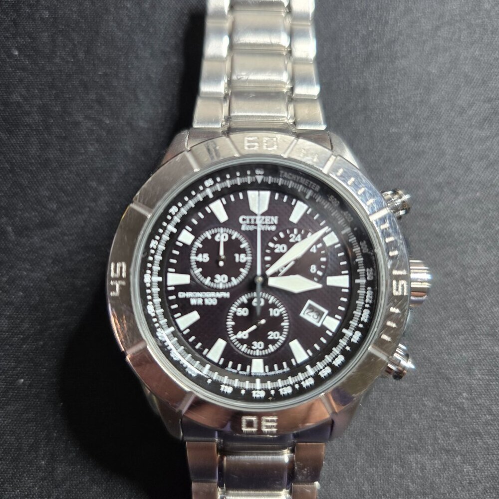 Citizen Eco-Drive Chronograph Watch